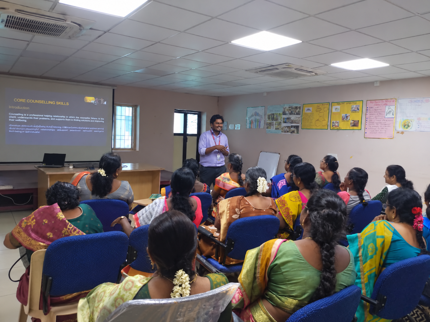 Learning through discussion and practical examples.